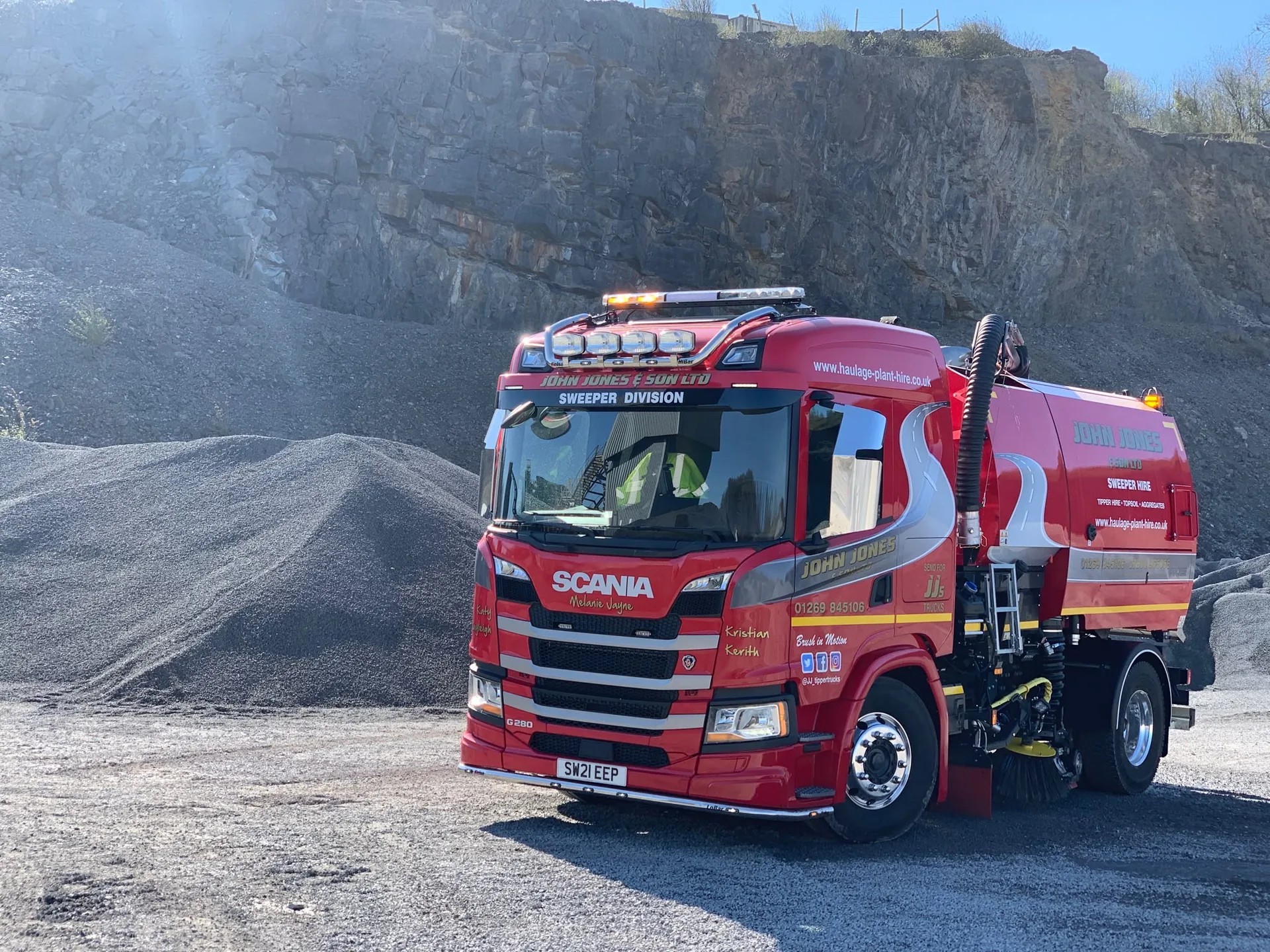 John Jones & Son fleet and project photograph