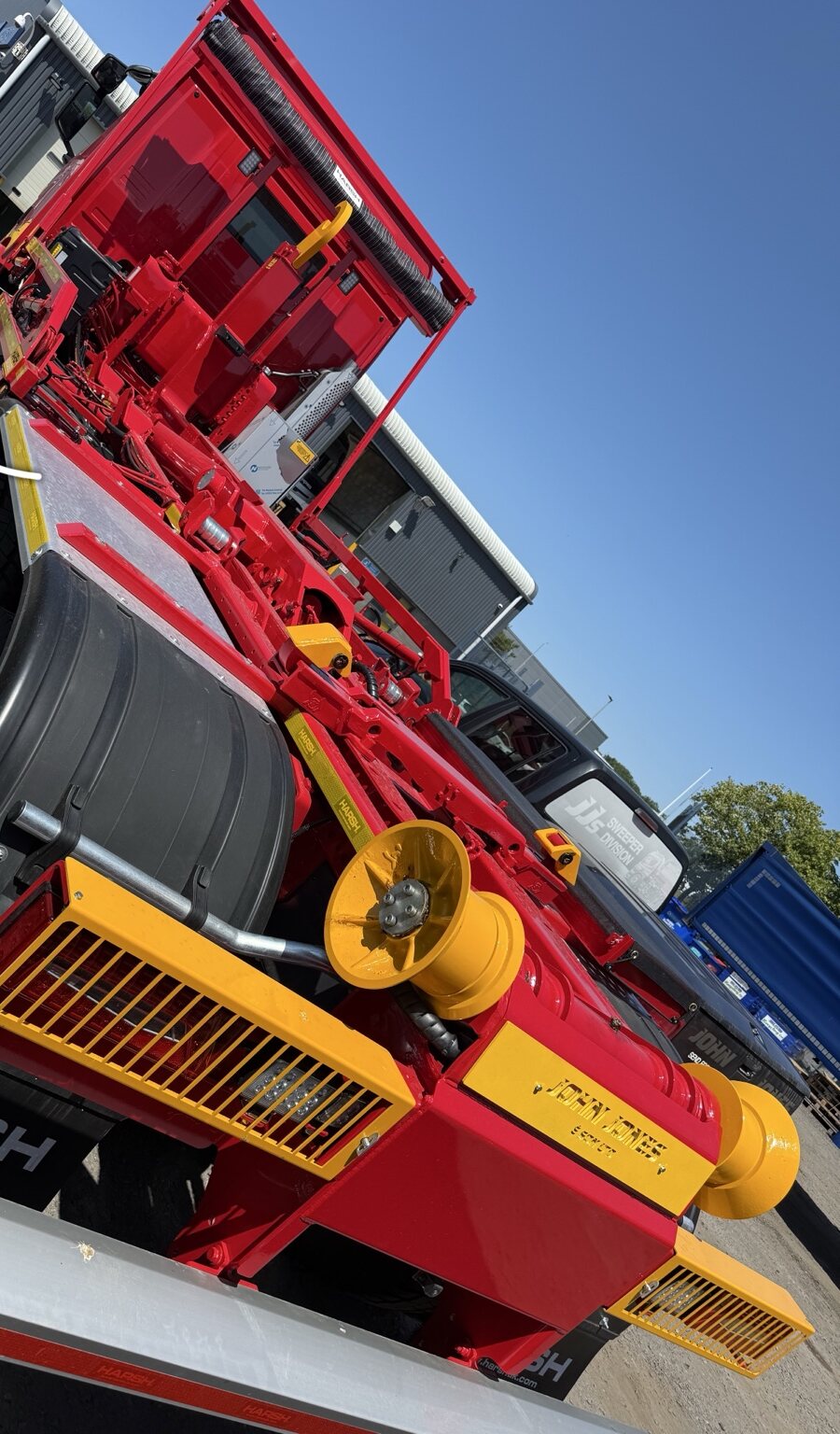 John Jones specialist plant transport vehicle body